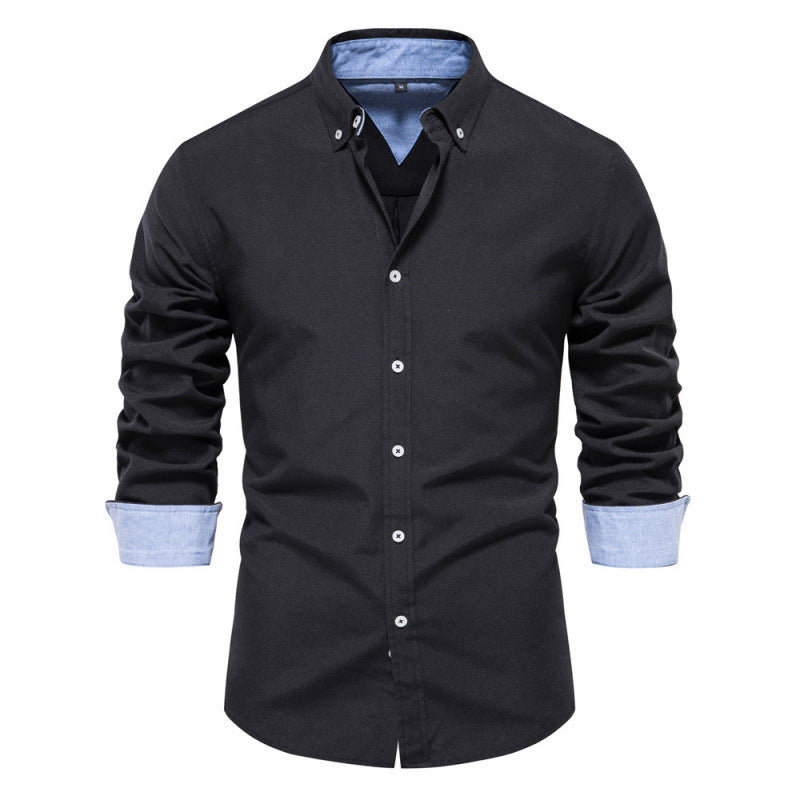 Savile-Men's Ultra Comfortable Oxford Shirt