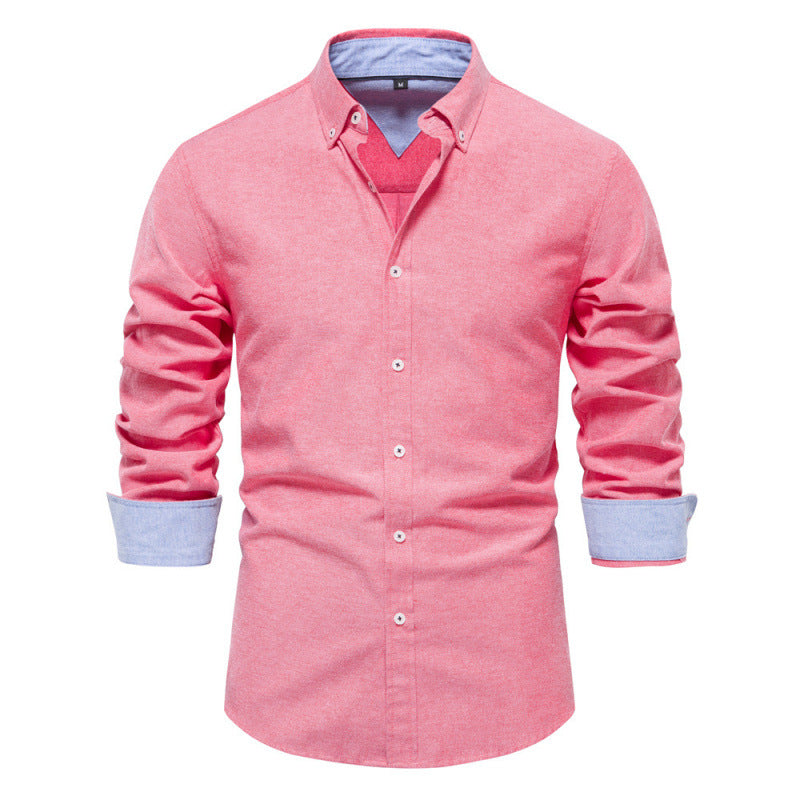 Savile-Men's Ultra Comfortable Oxford Shirt