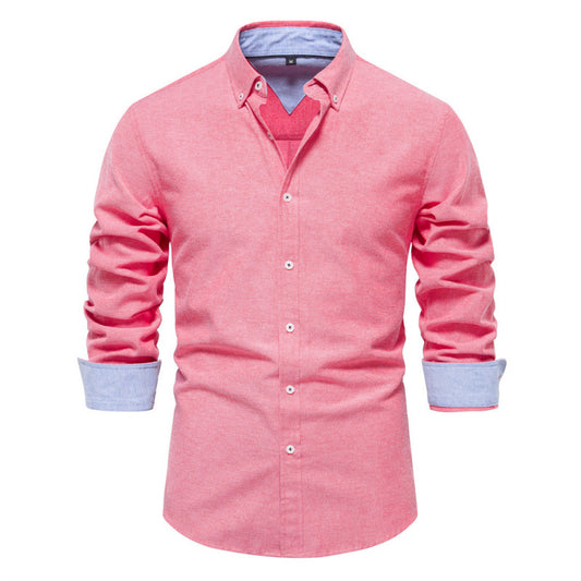Savile-Men's Ultra Comfortable Oxford Shirt