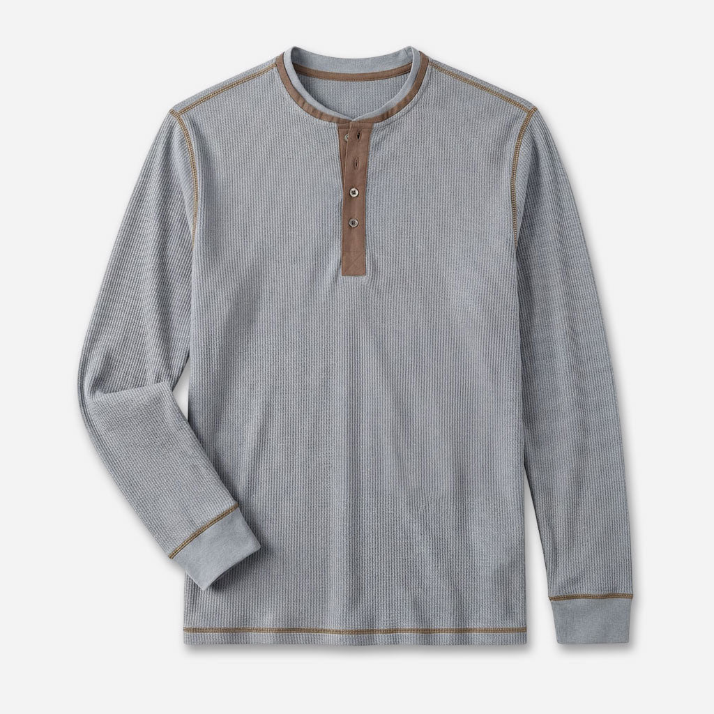 Arlow Textured Henley Shirt