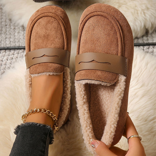 Aria Cozy Fur Loafers