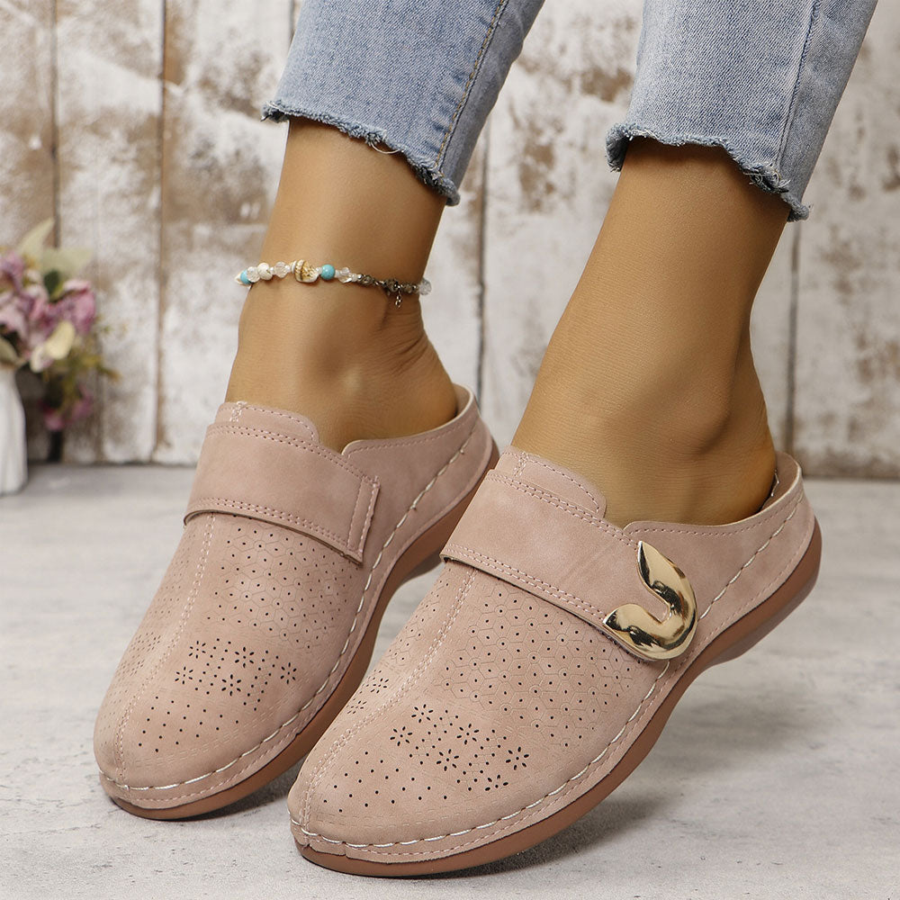Mia - Chic Wedge Sandals