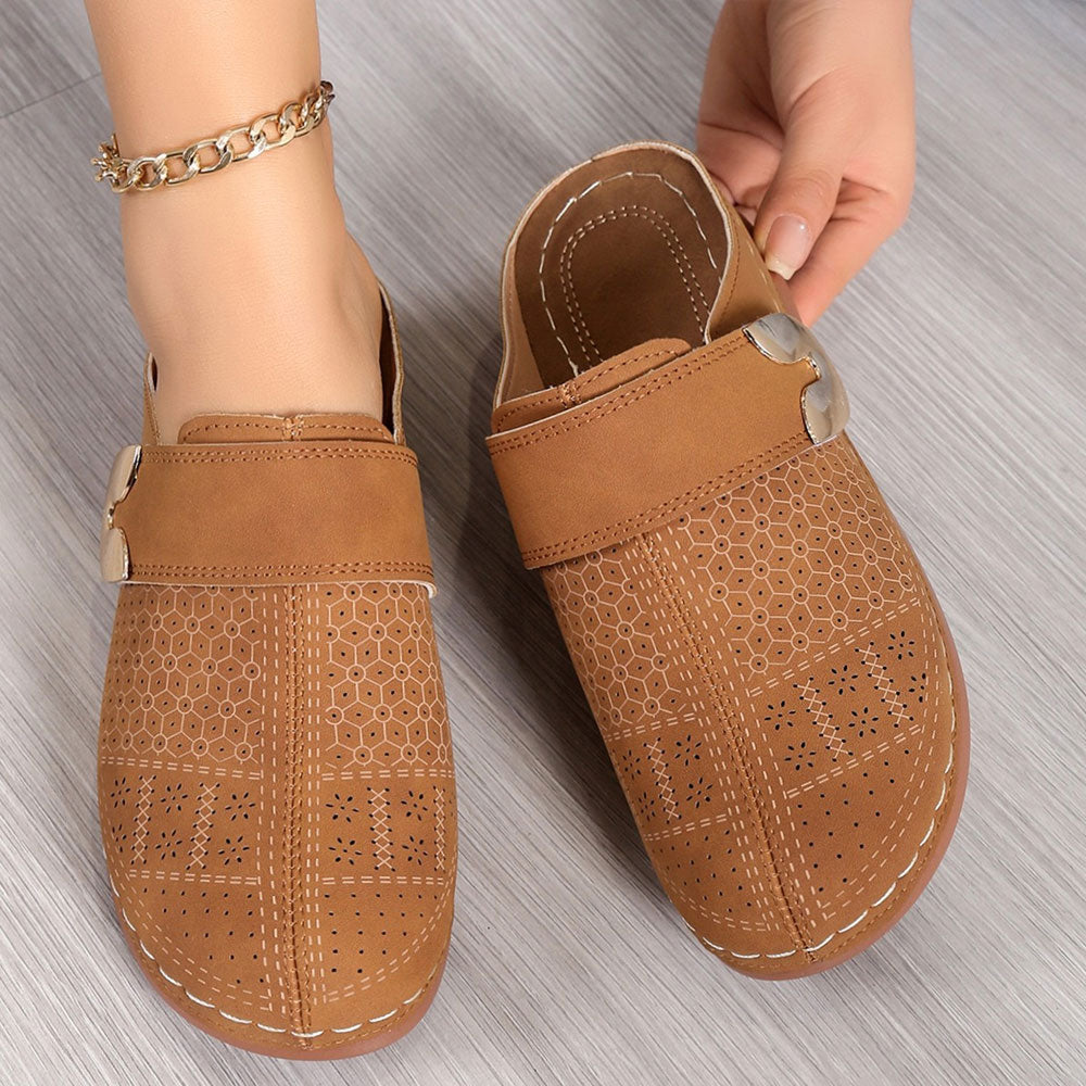 Mia - Chic Wedge Sandals