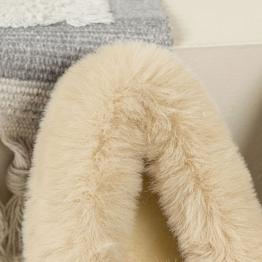 Luxe Fur Loafers – Elegant Warmth with Orthopedic Comfort