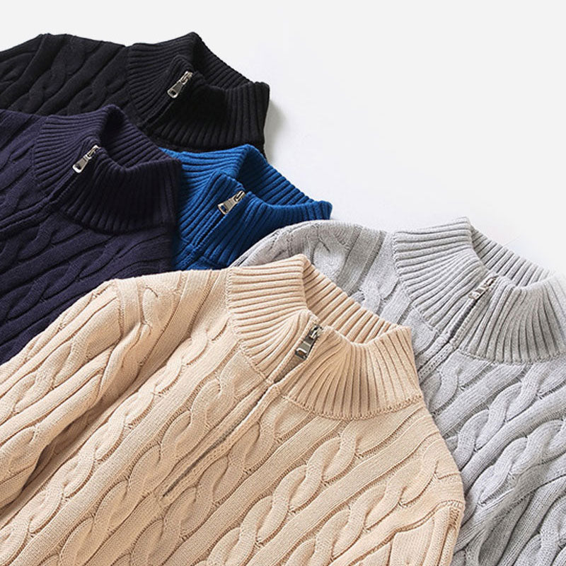 Forge-Men's Ultra Comfortable Zip Sweater