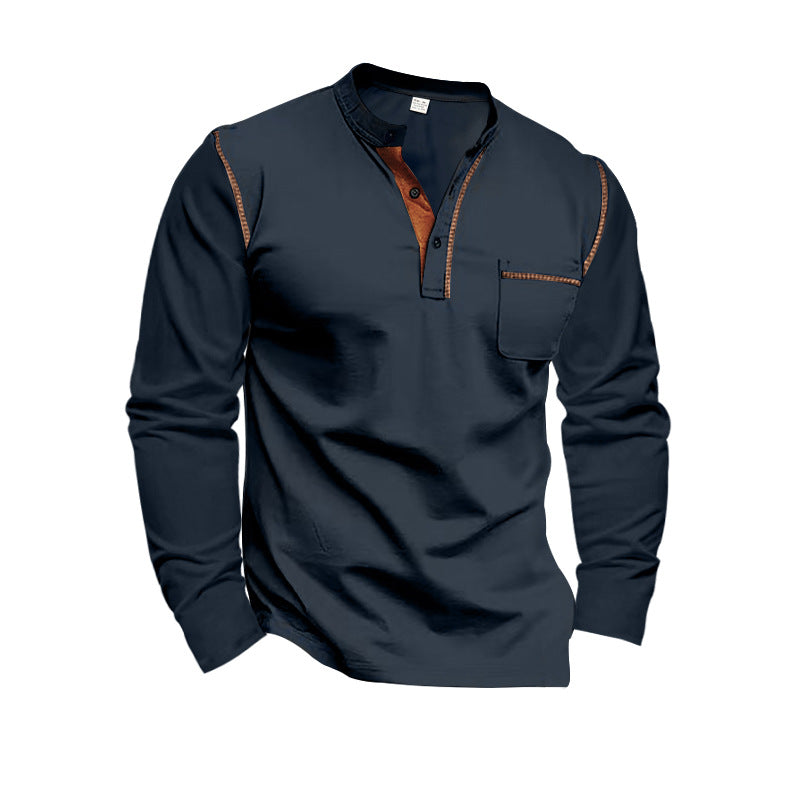 Skyline-Ultra Comfortable Henley Shirt