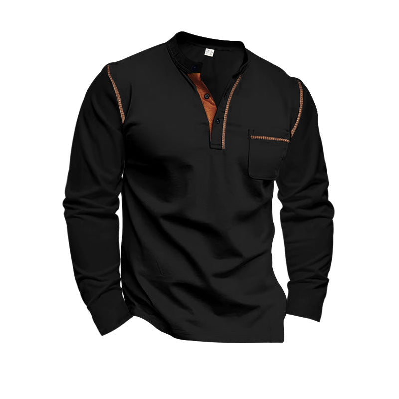 Skyline-Ultra Comfortable Henley Shirt