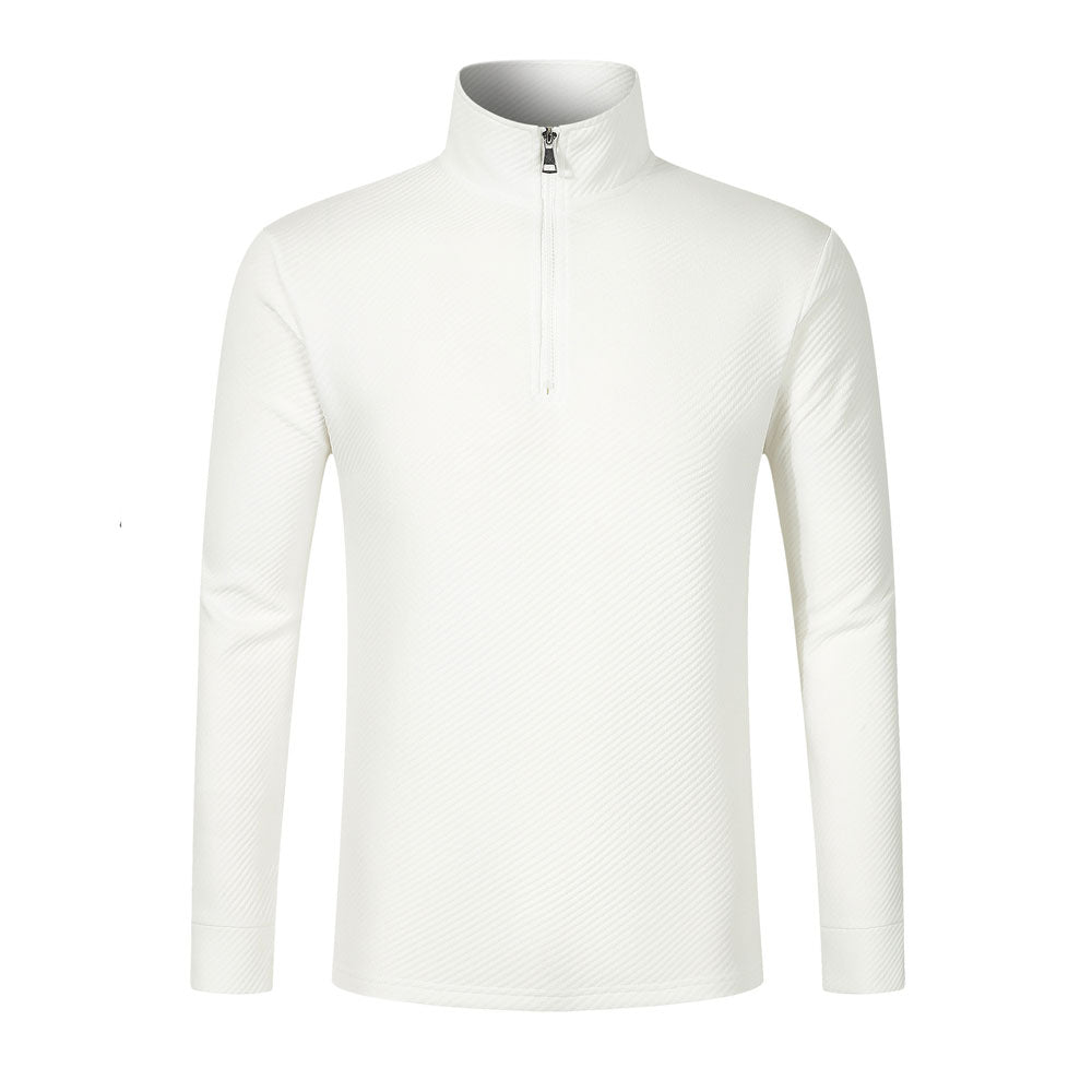 Motion-Ultra Comfortable Zipper Polo Shirt
