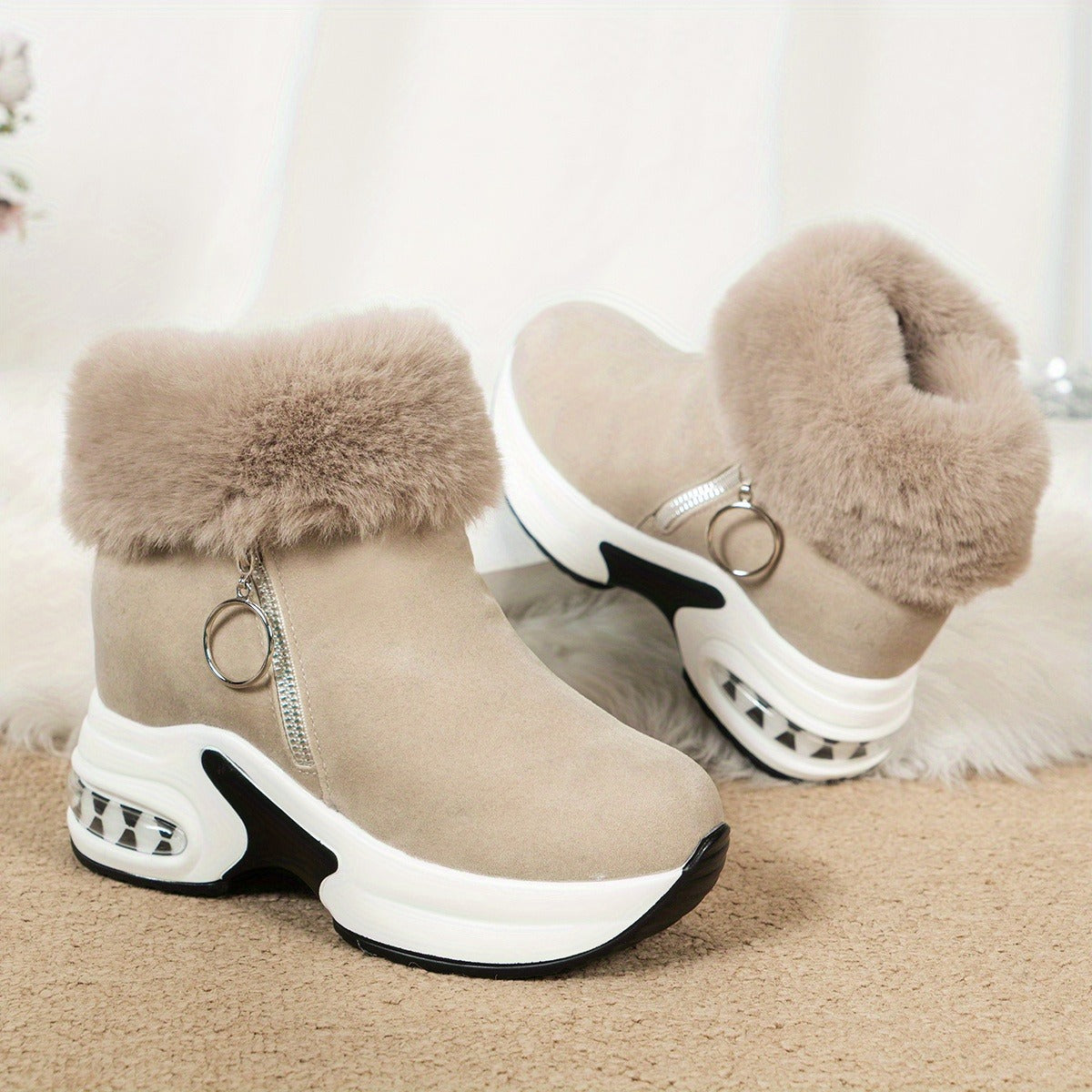 ArcticLift Warm Boots – Height, Warmth & Effortless Elegance
