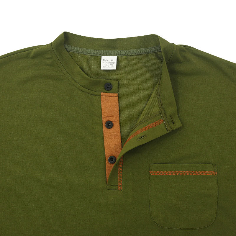 Skyline-Ultra Comfortable Henley Shirt