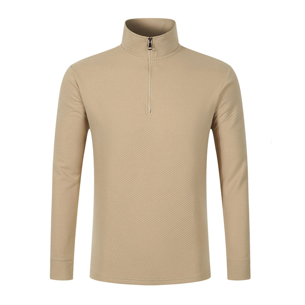 Motion-Ultra Comfortable Zipper Polo Shirt
