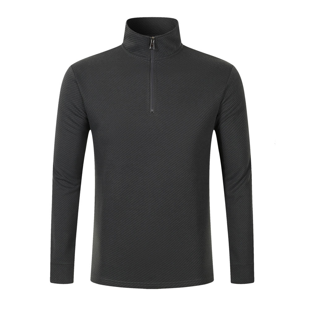 Motion-Ultra Comfortable Zipper Polo Shirt