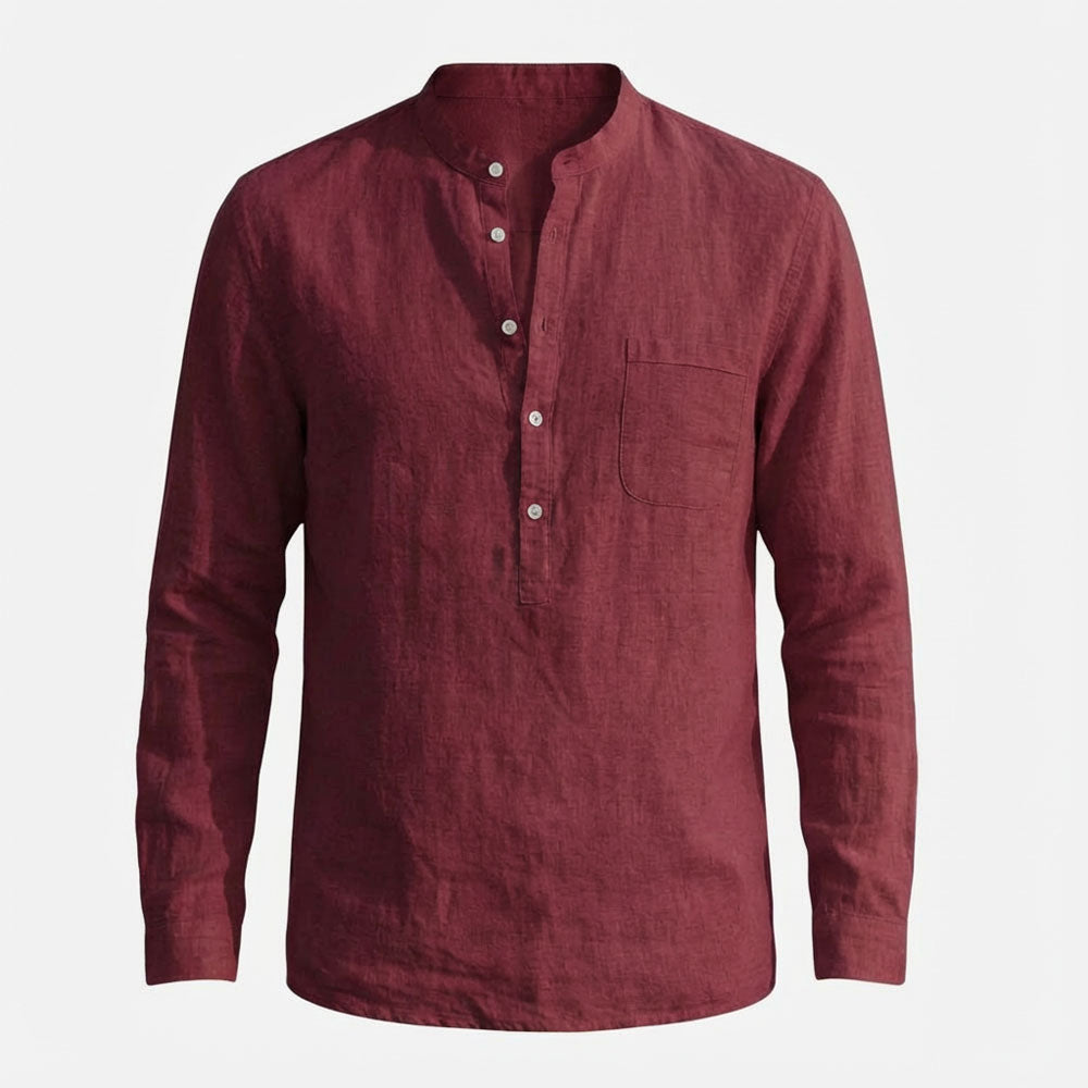 Noir-Ultra Comfortable Linen Shirt