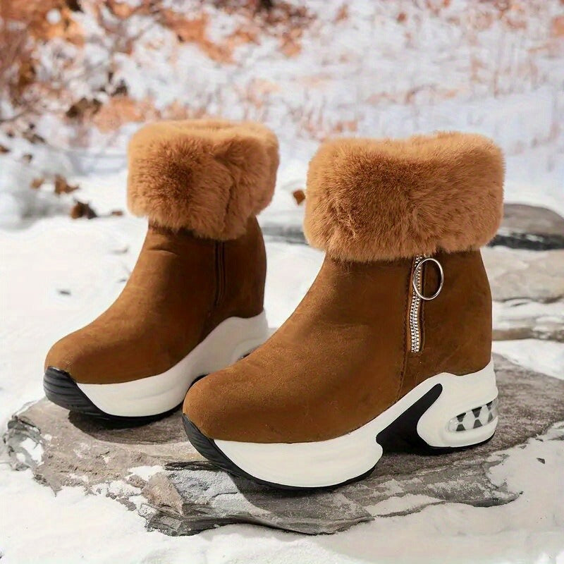 ArcticLift Warm Boots – Height, Warmth & Effortless Elegance
