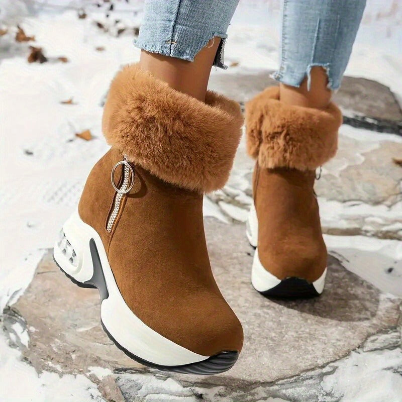 ArcticLift Warm Boots – Height, Warmth & Effortless Elegance