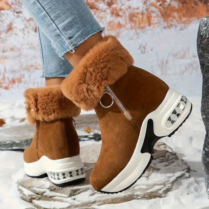 ArcticLift Warm Boots – Height, Warmth & Effortless Elegance