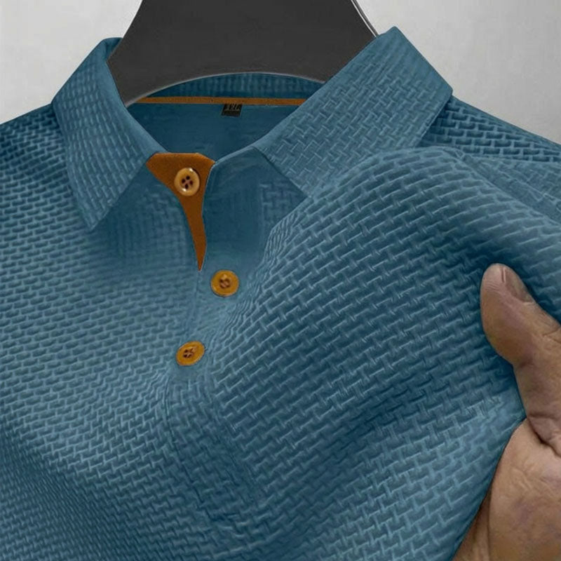 Axton-Men's Ultra Comfortable Polo Shirt