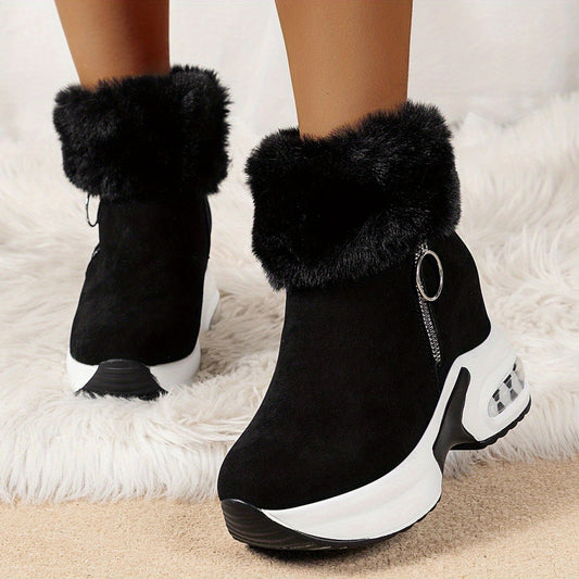 ArcticLift Warm Boots – Height, Warmth & Effortless Elegance