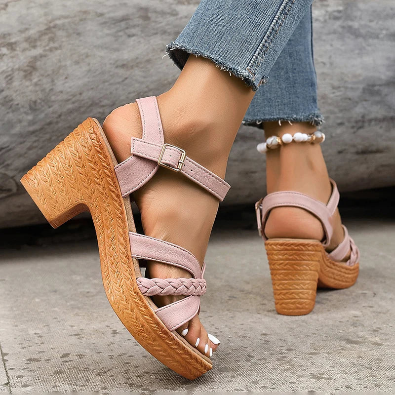 Comfort Chunky Gladiator Sandals
