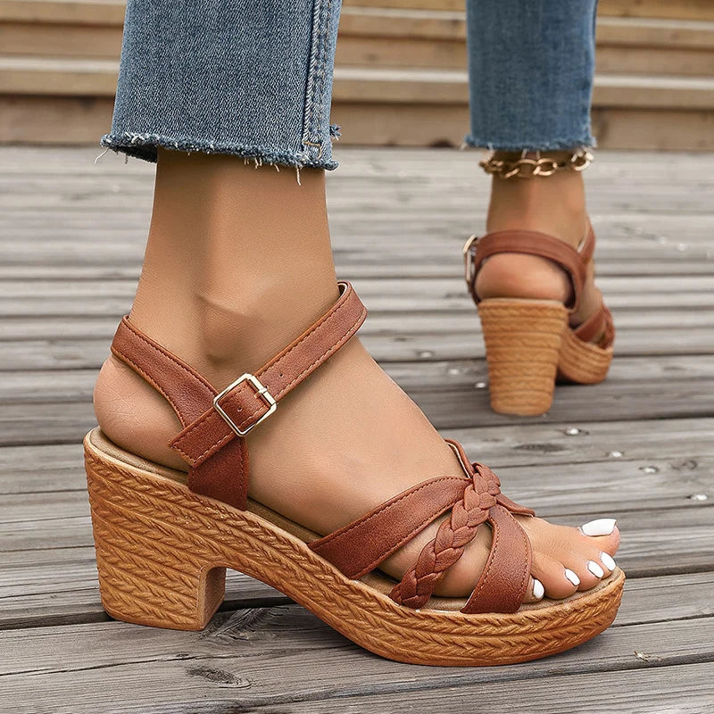 Comfort Chunky Gladiator Sandals