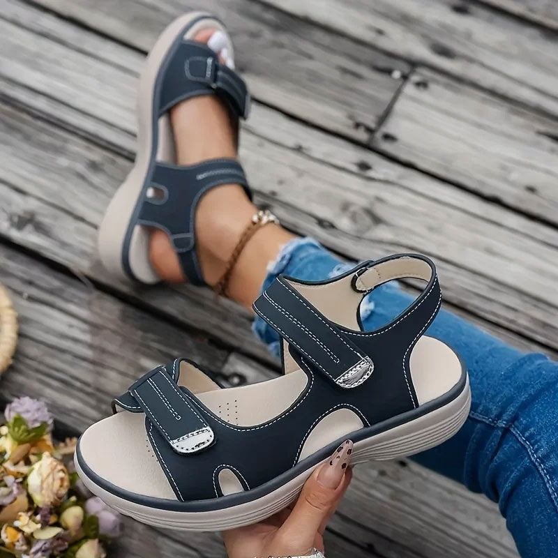 Sienna Casual Wedge Sandals
