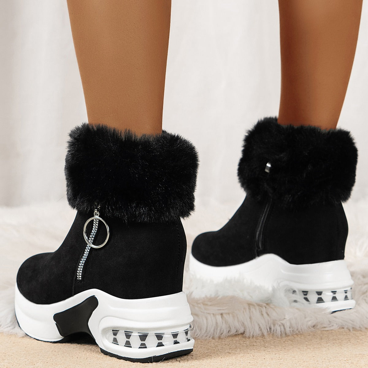 ArcticLift Warm Boots – Height, Warmth & Effortless Elegance