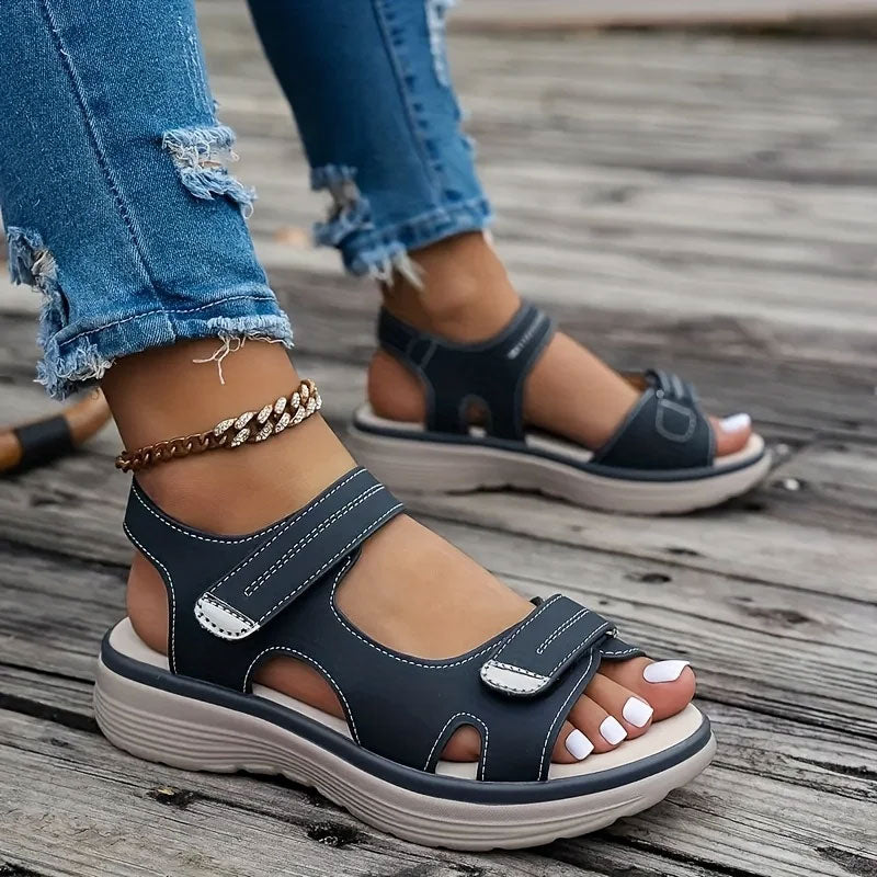 Sienna Casual Wedge Sandals