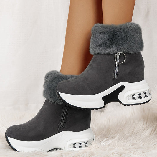ArcticLift Warm Boots – Height, Warmth & Effortless Elegance