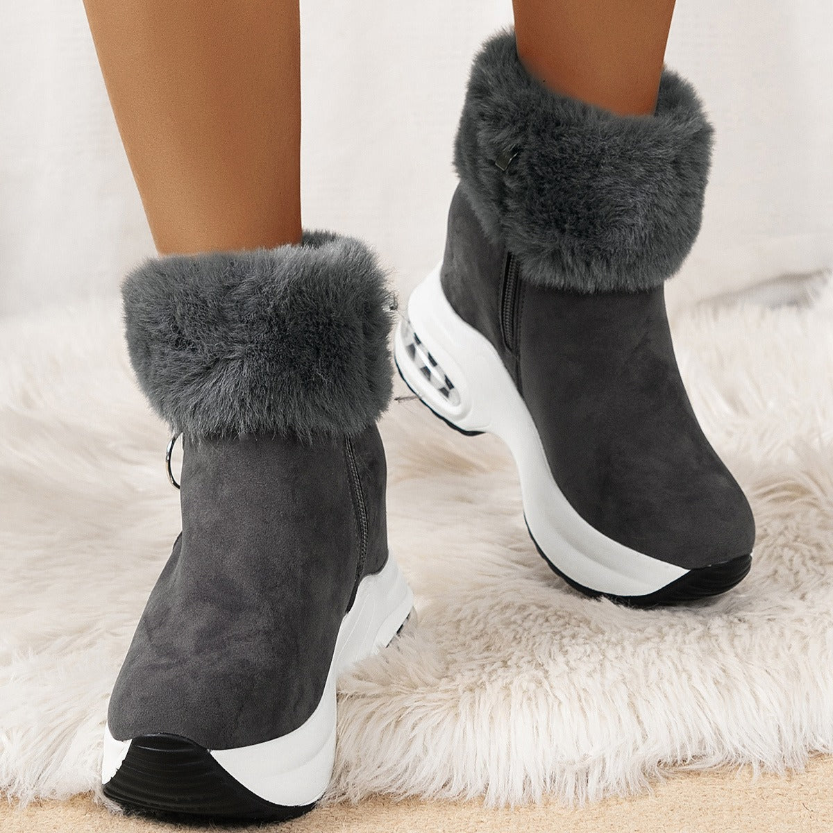 ArcticLift Warm Boots – Height, Warmth & Effortless Elegance