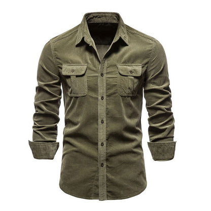 Taren-Men's Ultra Comfortable Cargo Shirt