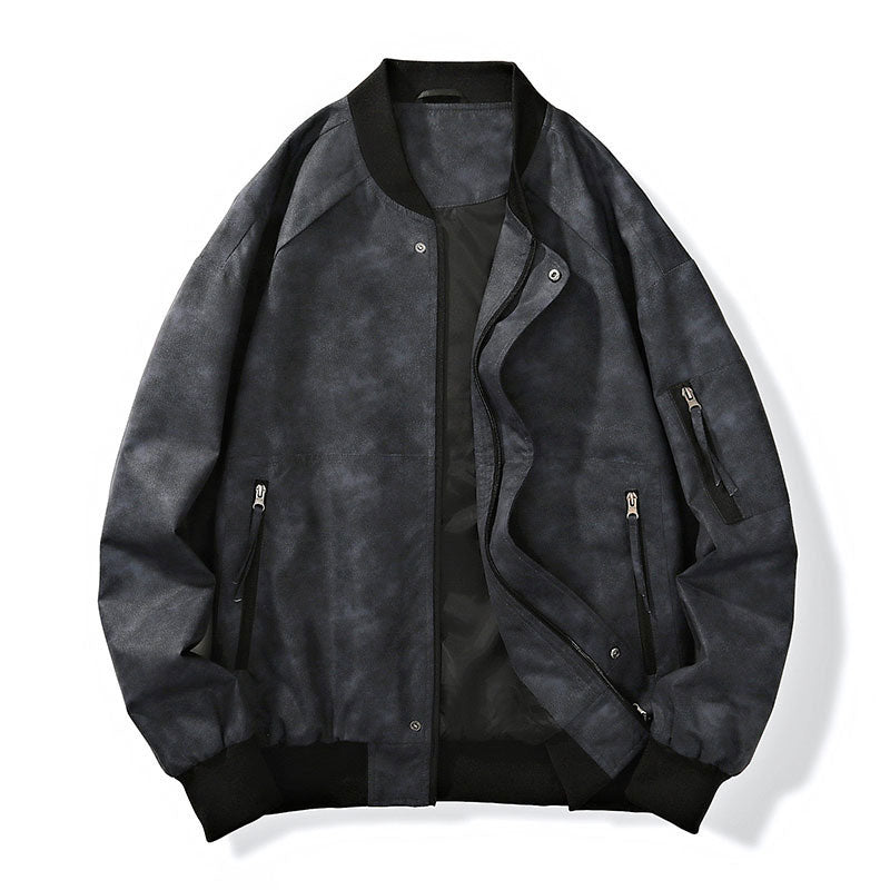Stonewash Bomber Jacket