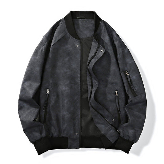 Stonewash Bomber Jacket