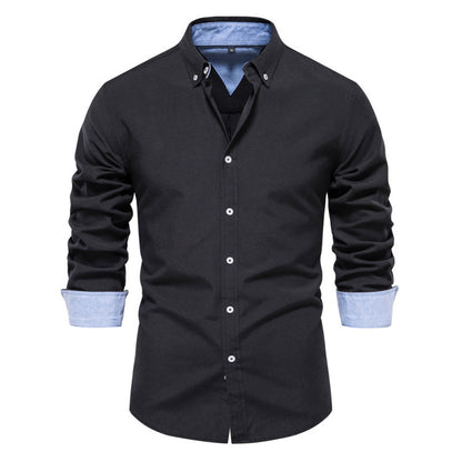 Savile-Men's Ultra Comfortable Oxford Shirt