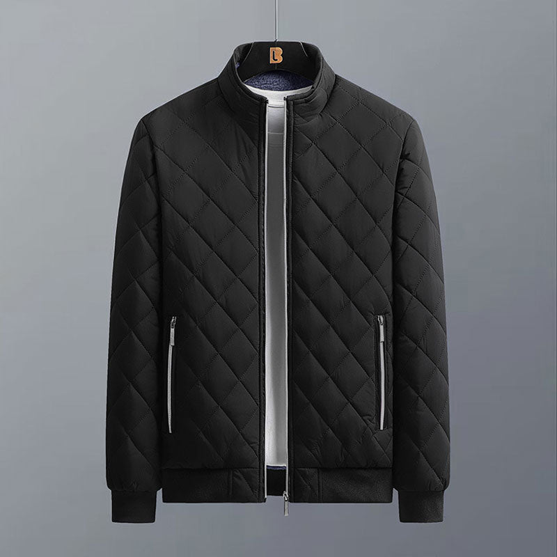Men’s Quilted Fleece-Lined Jacket