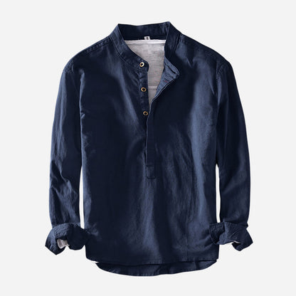 Noble-Men's Ultra Comfortable Linen Shirt