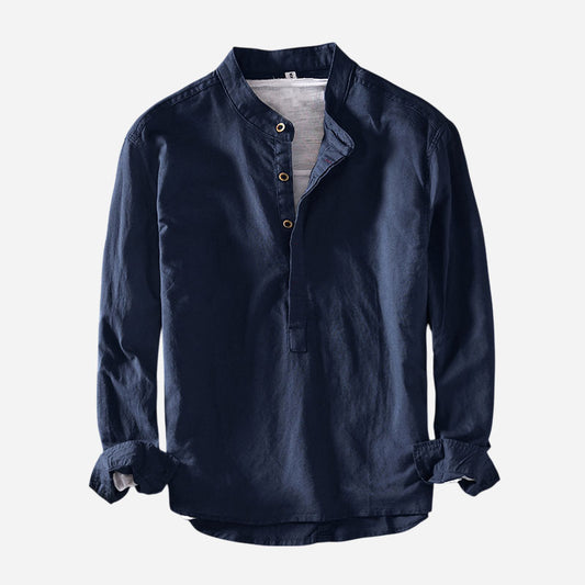 Noble-Men's Ultra Comfortable Linen Shirt