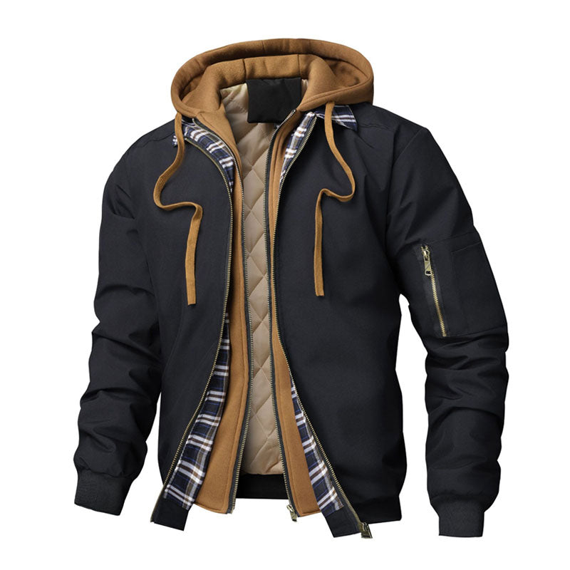 Men's Warm Bomber Jacket