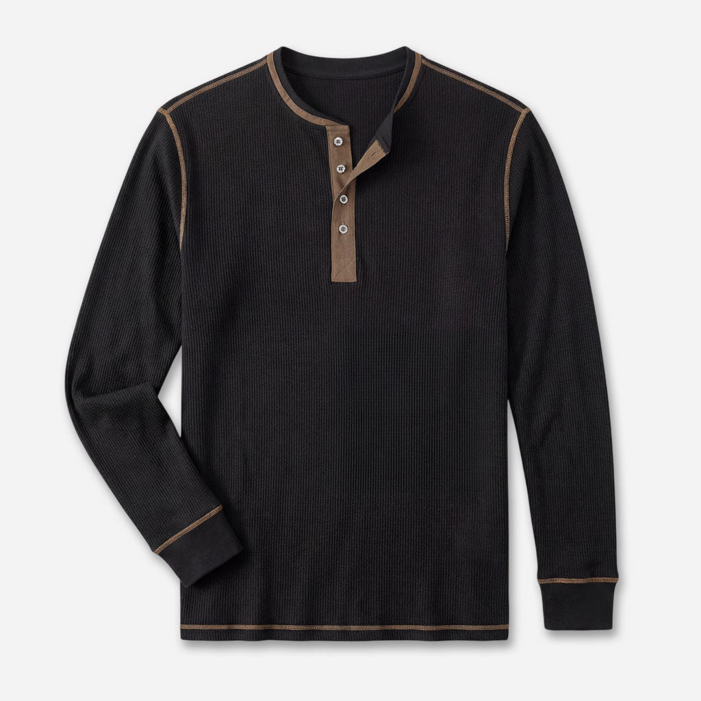 Arlow Textured Henley Shirt