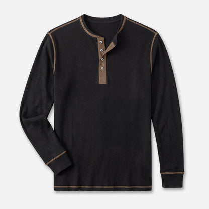 Arlow Textured Henley Shirt