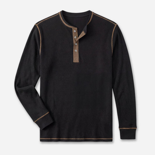 Arlow Textured Henley Shirt