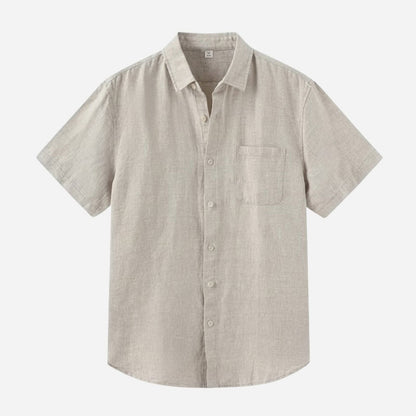 Senra Men's Linen Short Sleeve Shirt