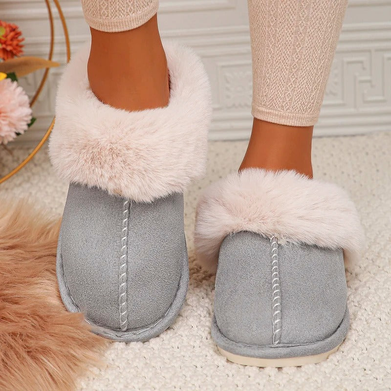 CozyFur Home Slippers – Plush Warmth, Effortless Relaxation
