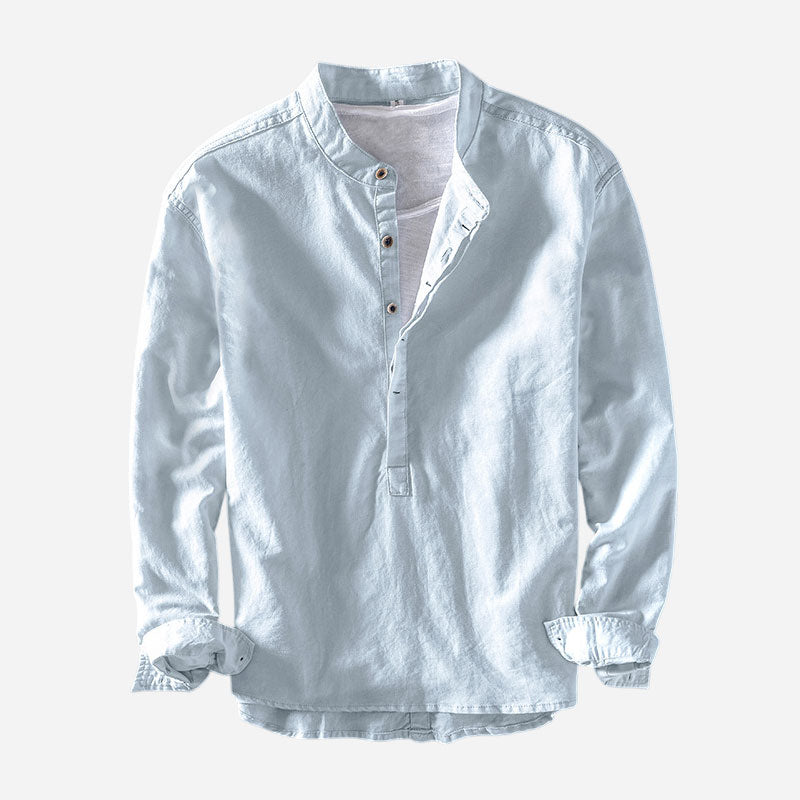 Noble-Men's Ultra Comfortable Linen Shirt