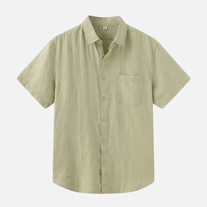Senra Men's Linen Short Sleeve Shirt