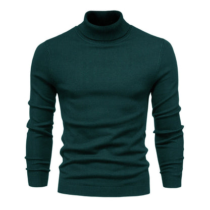 Moss-Ultra Comfortable Turtleneck Sweaters