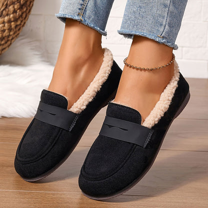Aria Cozy Fur Loafers