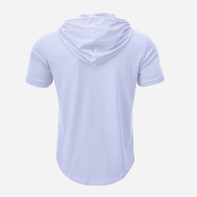 Westford Men’s Hooded Henley T-Shirt
