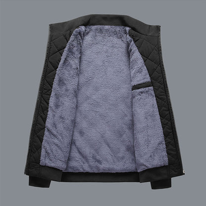 Men’s Quilted Fleece-Lined Jacket
