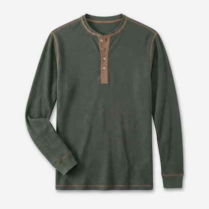 Arlow Textured Henley Shirt