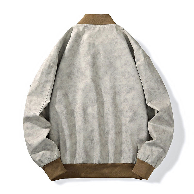 Stonewash Bomber Jacket